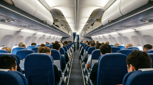 contaminació de l'aviació comercial